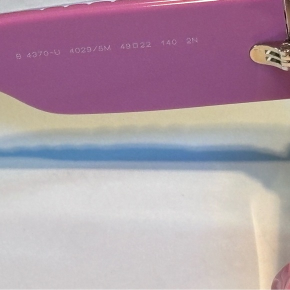 Burberry BE4370-U 4029/5M Pink Margot Round Sunglasses - Picture 11 of 13